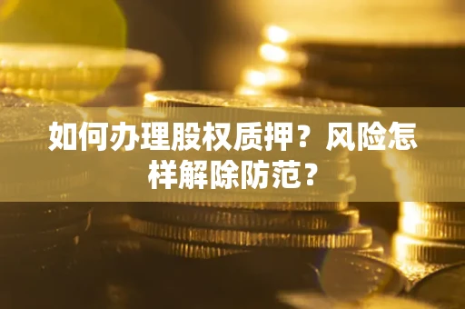 济南如何办理股权质押？风险怎样解除防范？
